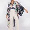 Mujer Vilagallo Abrigo Kimono Suzani