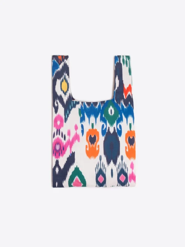 Mujer Vilagallo Bolso Algodon Estampado Ikat