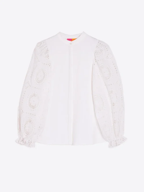 Mujer Vilagallo Camisa Dina Sangallo White