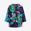 Mujer Vilagallo Camisa Estampado Cactus