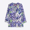 Mujer Vilagallo Camisa Francina Watercolour Ikat