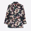 Mujer Vilagallo Camisa Sara Camouflage Embroidery Print