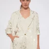 Mujer Vilagallo Chaqueta Jacquard Estrellas