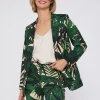 Mujer Vilagallo Chaqueta Maxi Tropical Print