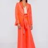 Mujer Vilagallo Chaqueta Mikado Fluor