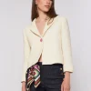 Mujer Vilagallo Chaqueta Tweed Crudo Con Lurex
