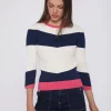 Mujer Vilagallo Jersey Punto Canale Colour Block