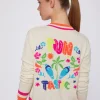 Mujer Vilagallo Jersey Punto Crudo Intarsia Funtastic