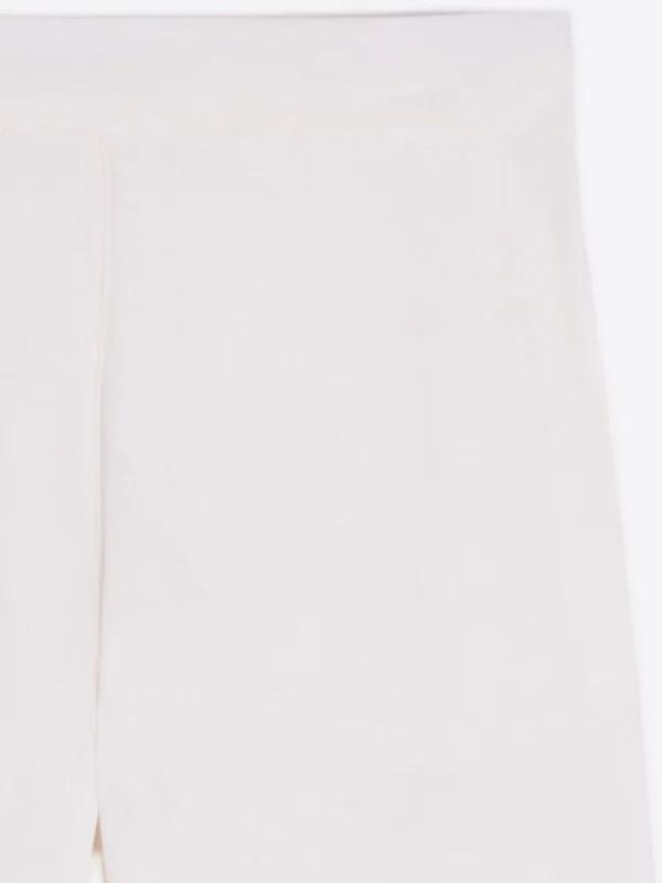 Mujer Vilagallo Pantalon Cargo Punto Blanco Perfect Fit