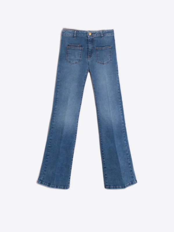 Mujer Vilagallo Pantalon Laura Denim