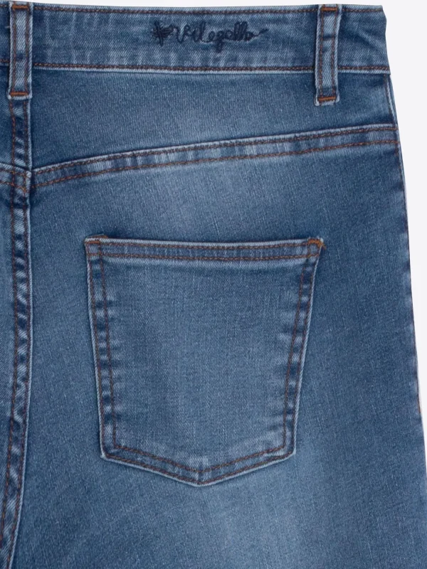 Mujer Vilagallo Pantalon Laura Denim