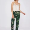 Mujer Vilagallo Pantalon Lidia Maxi Tropical Print