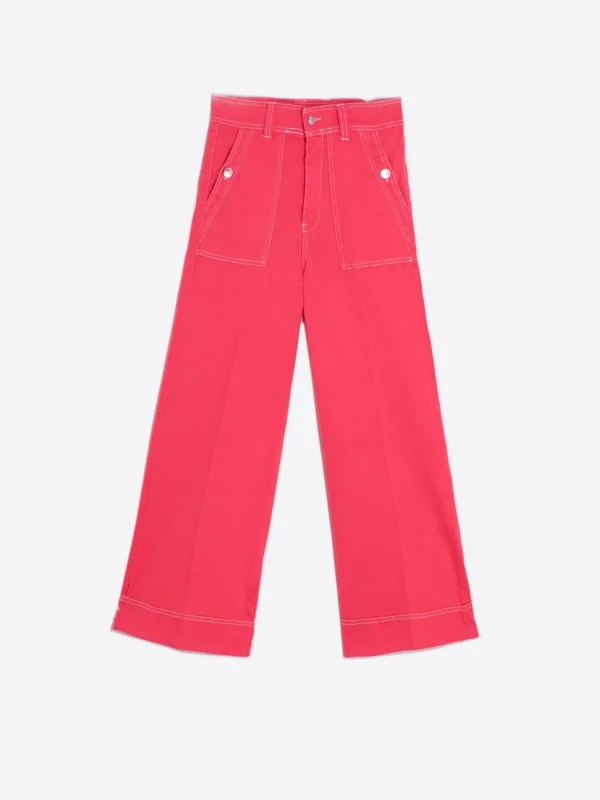 Mujer Vilagallo Pantalon Noa Coral