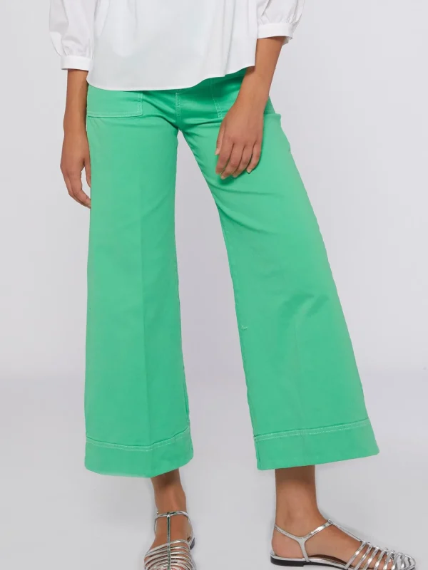 Mujer Vilagallo Pantalon Noa Verde