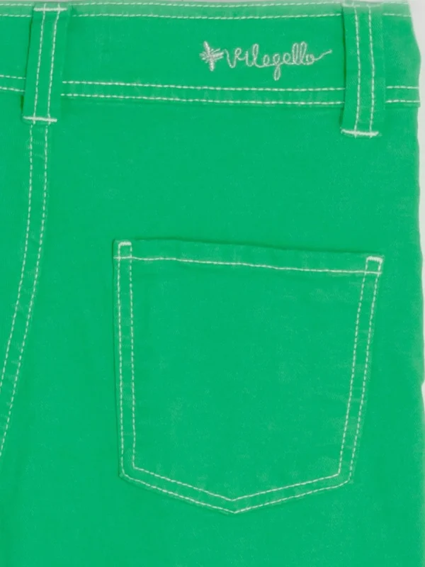 Mujer Vilagallo Pantalon Noa Verde