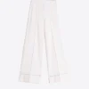 Mujer Vilagallo Pantalon Punto Blanco Perfect Fit