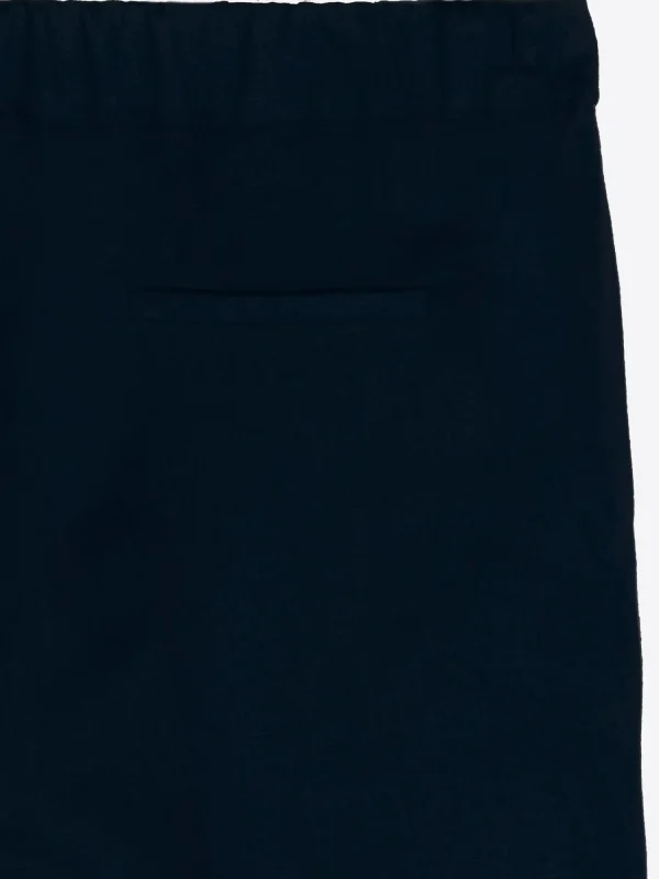 Mujer Vilagallo Pantalon Tiffany Navy Poplin Elast