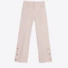 Mujer Vilagallo Pantalon Vaquero Crudo Gabriella