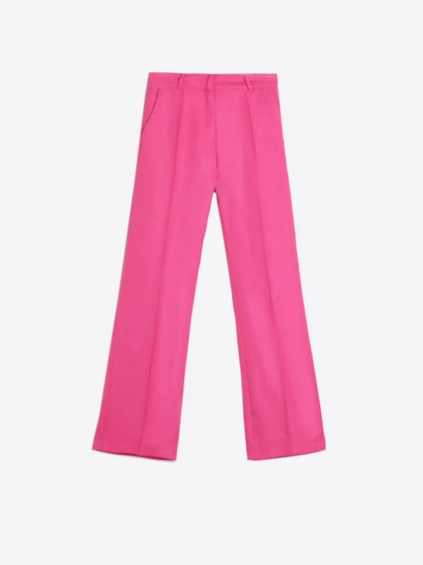 Mujer Vilagallo Pantalon Veronica Pink Savile