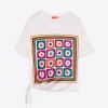 Mujer Vilagallo T-Shirt Victoria Granny Square