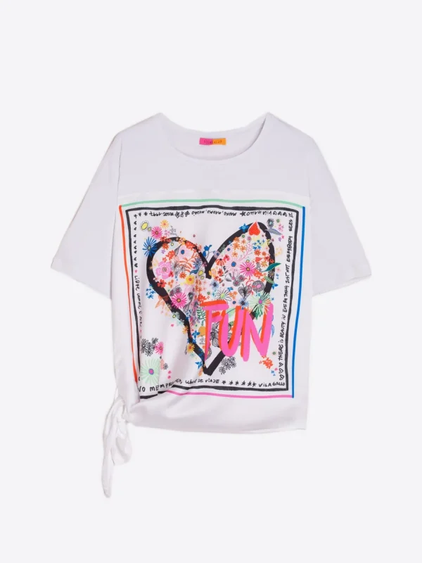 Mujer Vilagallo T-Shirt Victoria Love+Fun