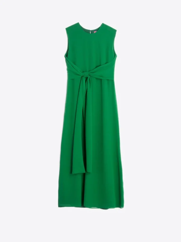 Mujer Vilagallo Vestido Chiffon Verde Lazada