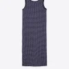 Mujer Vilagallo Vestido Cindy Navy Geo Knit