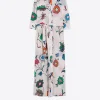 Mujer Vilagallo Vestido Natalia Daisy Flower Print